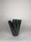 Grüne Mid-Century Vase von Fernand Elchinger, 1950er 3