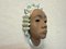 Mid-Century Wall Mask by Gertraud Wolterhoff for Karlsruhe Majolika, 1933 2