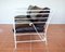French Sofa in Wrought Iron with Leather Cushions, 1955, Image 8
