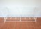 French Sofa in Wrought Iron with Leather Cushions, 1955 2