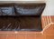 French Sofa in Wrought Iron with Leather Cushions, 1955 20