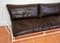 French Sofa in Wrought Iron with Leather Cushions, 1955 23