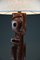 Italian Mid-Century Modern Hand-Carved Sculptural Table Lamp by Gianni Pinna, 1960s 8