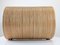 Geschwungener Vintage Rattan Couchtisch, Skulpturales Design, 1970er von Gabriella Crespi 3