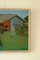 Helge Holmlund, Fishermen House, 1960s, Oil on Canvas, Framed, Image 4