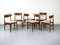 Chaises de Salle à Manger en Teck et Laine de Casala, 1960s, Set de 6 1