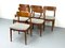 Sedie da pranzo in teak e lana di Casala, anni '60, set di 6, Immagine 5