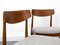 Sedie da pranzo in teak e lana di Casala, anni '60, set di 6, Immagine 9