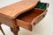 Vintage Burr Walnut Console Table, 1920 4