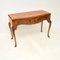 Vintage Burr Walnut Console Table, 1920 1