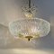 Vintage Regency Chandelier in Brass, Crystal by Kalmar for Orrefors, 1970s 3
