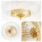 Lustre Regency Vintage en Laiton, Cristal par Kalmar pour Orrefors, 1970s 9