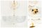 Lustre Regency Vintage en Laiton, Cristal par Kalmar pour Orrefors, 1970s 7