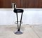 Tabouret de Bar Modèle Dry Martini Sculptural en Acier avec Tôle en Métal et Cuir par Pedro Miralles Claver pour Akaba, 1980s 9