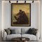 Mauro Conconi, Christopher Columbus, 1853, Oil on Canvas, Framed 5
