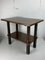 Brutalist Wood Turned Wine Press Side Table by Charles Dudouyt, 1950s, Image 3
