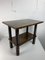 Brutalist Wood Turned Wine Press Side Table by Charles Dudouyt, 1950s, Image 8