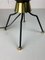 Grande Lampe de Bureau Sputnik Vintage en Laiton, 1950s 11