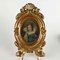 Cadres Photo en Bois Sculpté et Doré, Italie, Set de 4 5