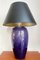 Vintage Danish Purple Glass Lamp by Jørgen Mortensen for Jm Glass, Portugal, 1990s 2