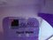 Lampada vintage in vetro viola di Jørgen Mortensen per Jm Glass, Portogallo, anni '90, Immagine 4