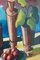Bror Göransson, Flower Pot and Fruit, 1970s, Oil on Canvas, Framed, Image 4