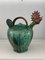 Rooster-Shaped Jug in Enameled Majolica Ceramic, 1960s 4