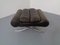 Black Leather Ottoman, 1960s 6