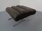 Black Leather Ottoman, 1960s 2