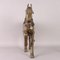 Horse Sculpture, Wood, Brass and Copper Sheet Metal, Image 9