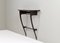 Ebony and Glass Console Table, Italy, 1950s 2