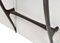 Ebony and Glass Console Table, Italy, 1950s 15