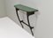 Ebony and Glass Console Table, Italy, 1950s 3