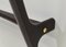 Ebony and Glass Console Table, Italy, 1950s 19
