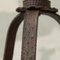 Mid-Century Brutalist Candle Holder in Wrought Iron, 1960s, Image 3