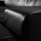 AK 644 3-Seater Sofa in Black Leather from Rolf Benz 2