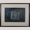 Manuel Rufi Gibert, Composition Abstraite Bleue et Grise, Peinture à l'Huile 2