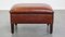 Brown Ottoman in Cowhide 4