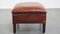 Brown Ottoman in Cowhide 3
