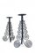 Large Spanish Cortijo Style Black Forged Iron Candelabras, Spain, 1970s, Set of 2 5