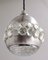 Suspension Postmoderne en Aluminium, Cristal et Verre attribuée à Pia Guidetti Crippa pour Lumi, 1960s 4