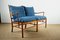 Danish 2-Seater Sofa in Mahogany and Cane Model Pj 149/2 by Ole Wanscher for Poul Jeppesen, 1960s 13