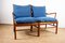 Danish 2-Seater Sofa in Mahogany and Cane Model Pj 149/2 by Ole Wanscher for Poul Jeppesen, 1960s 19