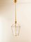 Brass and Clear Glass Lantern 13