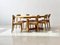 Vintage Table and Chairs in Oak by Erik Buch for Gudme Møbelfabrik A/S, 1960s, Set of 7, Image 12