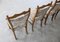 Brutalist Dining Chairs in Oak by Henning Kjærnulf, 1960s, Set of 6 7