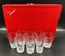 Écaille Glasses from Baccarat, Set of 8, Image 5