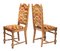 High Chairs in Missoni Fabric, 1950, Set of 6 1