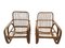 Mobilier de Salon Vintage en Bambou de Vivai Del Sud, 1960s, Set de 3 7