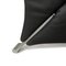 322 Leather Two-Seater Black Anthracite Sofa from Rolf Benz 4